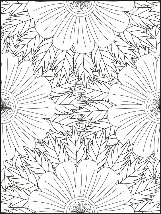 Abstract Coloring Pages 49