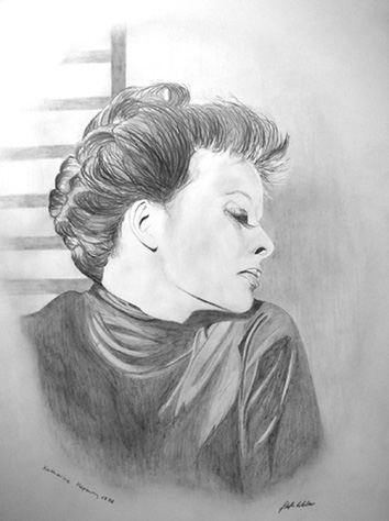 Katharine Hepburn -Portrait-