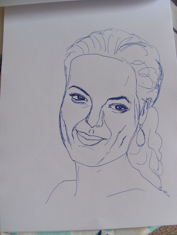 Angelina Sketch