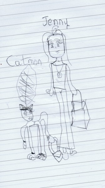 Jenny and Catmon