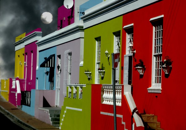 photomontage Capetown houses