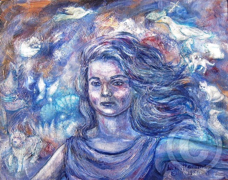 Creative Spirit Oil Portrait