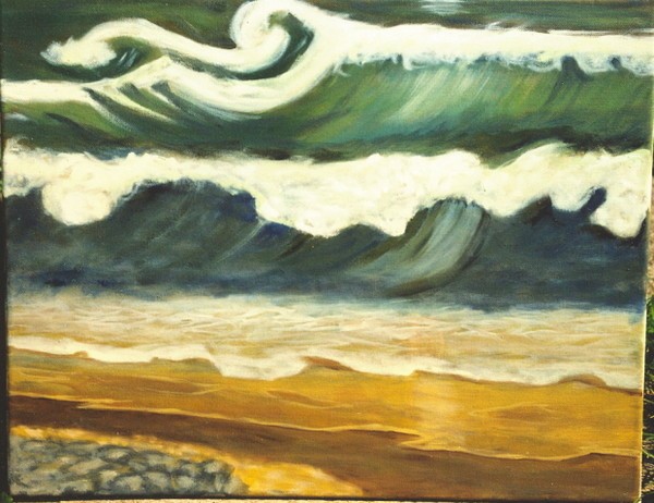 Waves on a Beach