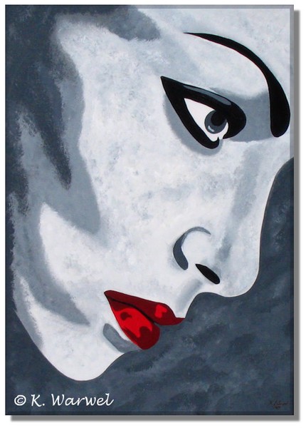 Marla - acrylic painting original