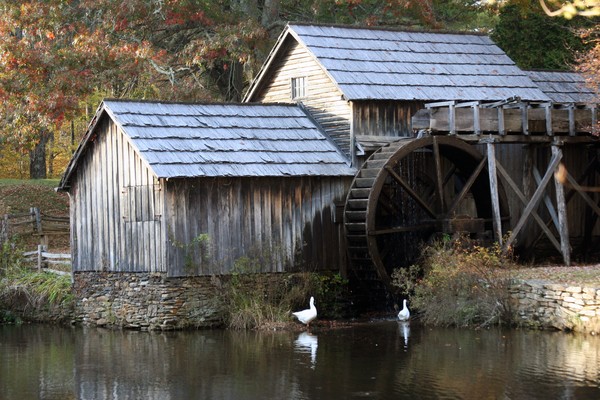 Mabry Mill in the Autumn Light