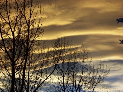 Cloud Formations at Sunset