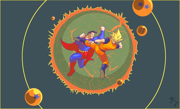 Superman vs Goku