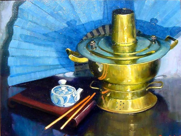 Japanese Brass Pot