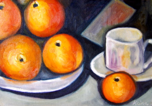 Cezanne Oranges