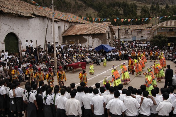 Celebration in Accha, Cusco, Peru