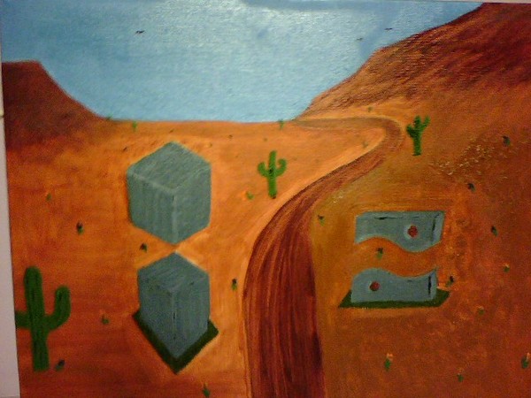 desert abstract