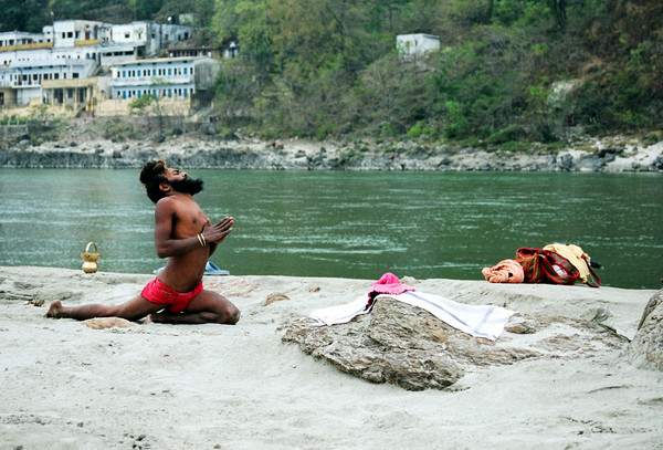 Yoga by the Ganges