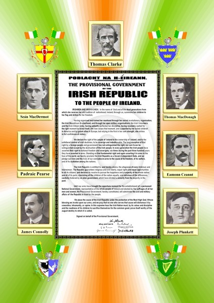 1916 IRISH PROCLOMATION