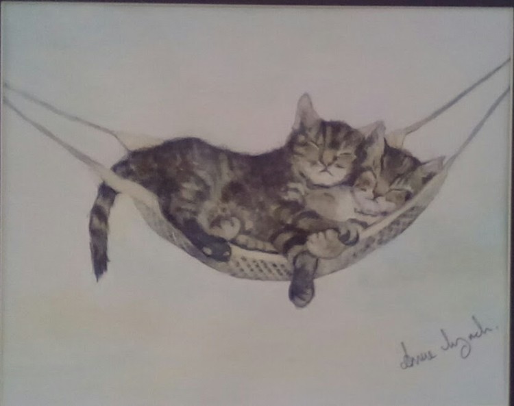 Cats In Cradle. Sold.