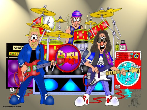 Rush Cartoon