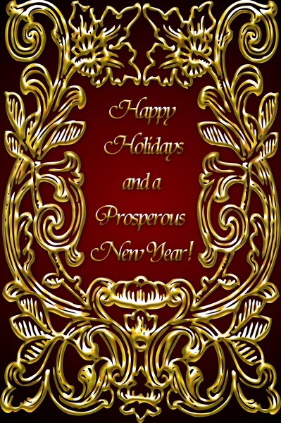 Ornate Holiday Greetings