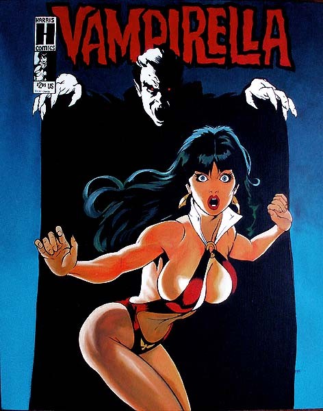 Vampirella cover reproduction