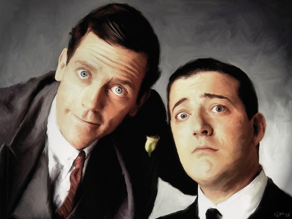 JEEVES & WOOSTER  (Hugh Laurie and Stephen Fry)