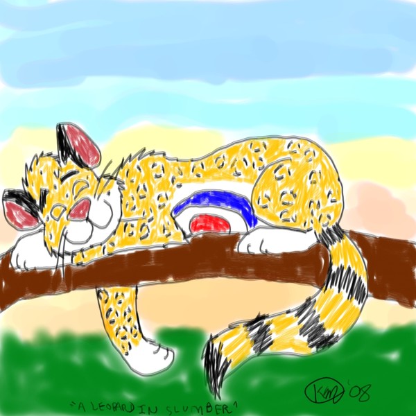A Leopard in Slumber