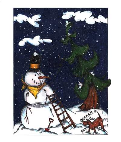 Jack vs the snowman
