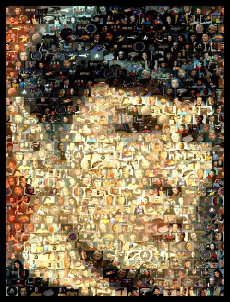 Star Trek Spock Mosaic