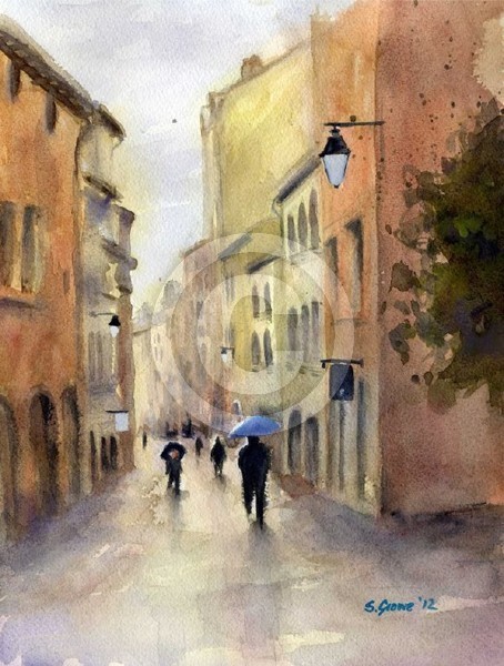 Parapluie Bleu