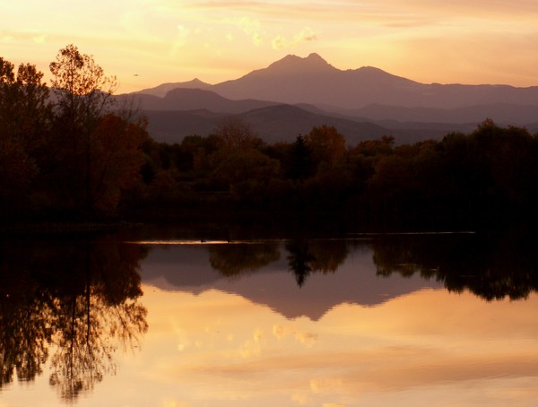 Golden Ponds Sunset