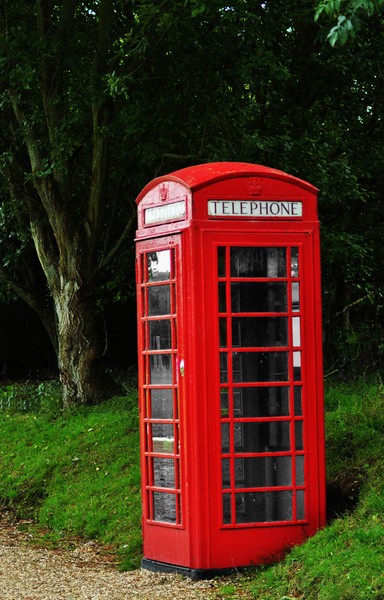 Old Fashioned Telephone Box