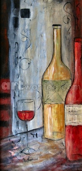 Red or White II 10x20  SOLD