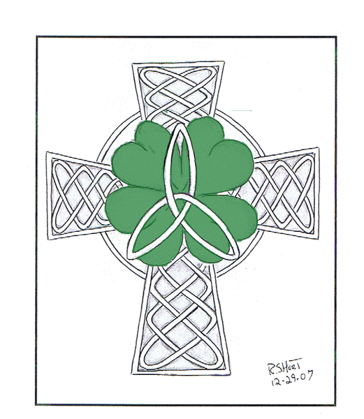 Celtic Shamrock ( Tattoo design )