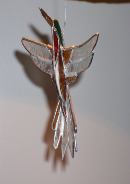 stainedglass humingbird