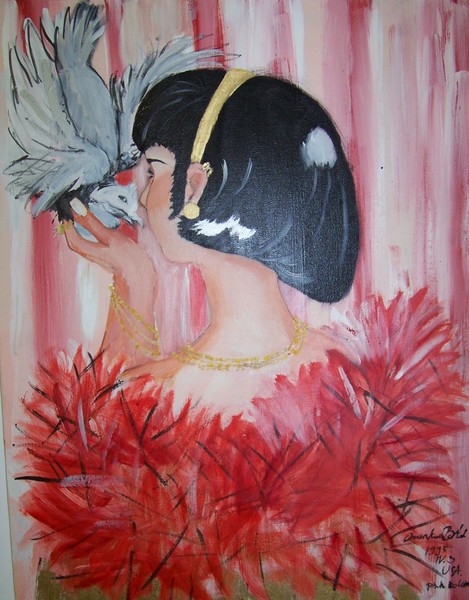 Pink Collection /Girl with a pidgin