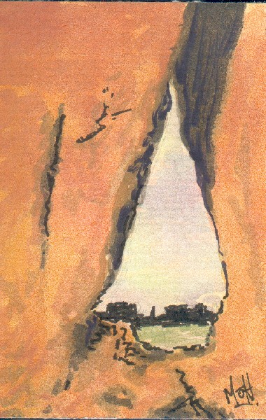 View through the Rock