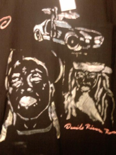 custom shirt of lil wayne n car