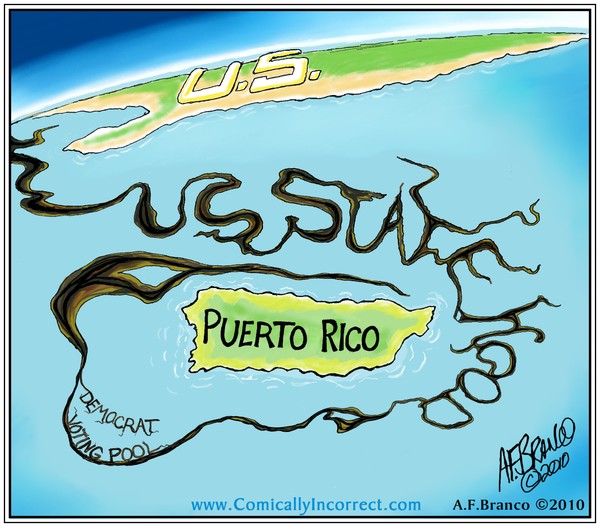 Puerto Rico Statehood Cartoon