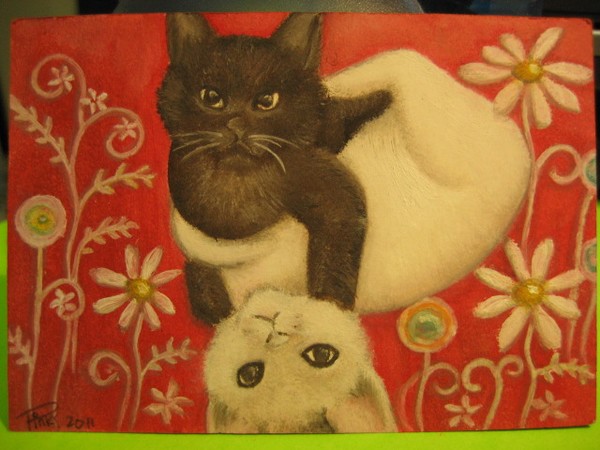 ACEO-Cat Lovers