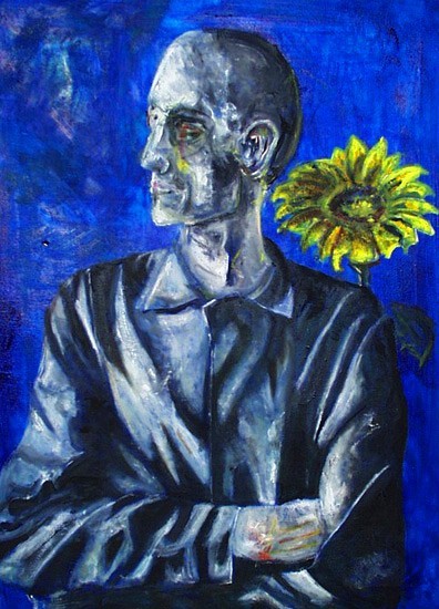 Man With Sunflower