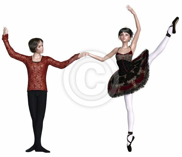 Spanish Ballet Pas de Deux