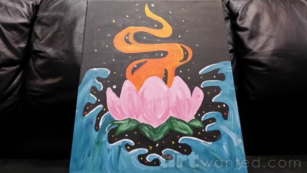 fiery lotus 