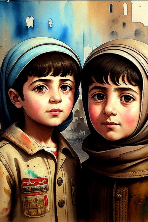 CHILDREN OF WAR (CIVIL WAR) SYRIA 12