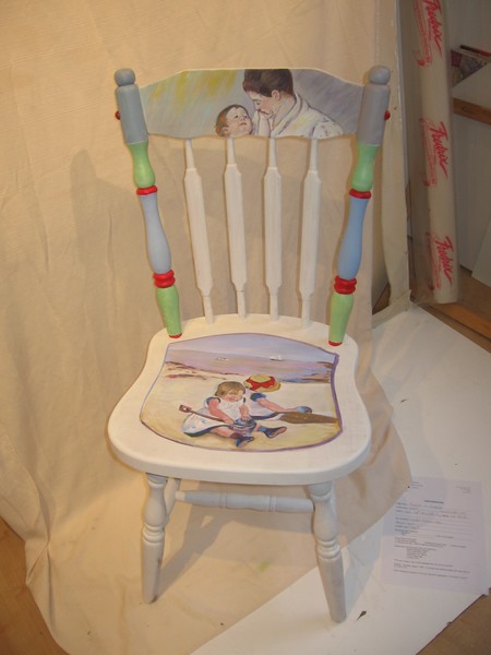 Painted Chair, Mary Cassat