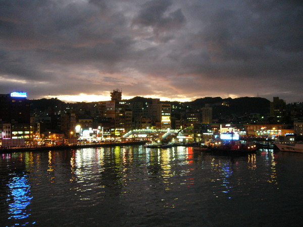 Harbor Lights at Keelung