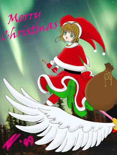 Card Captor Sakura Christmas card
