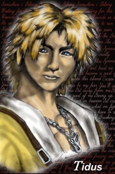 Tidus (FFX - Coloured Version)