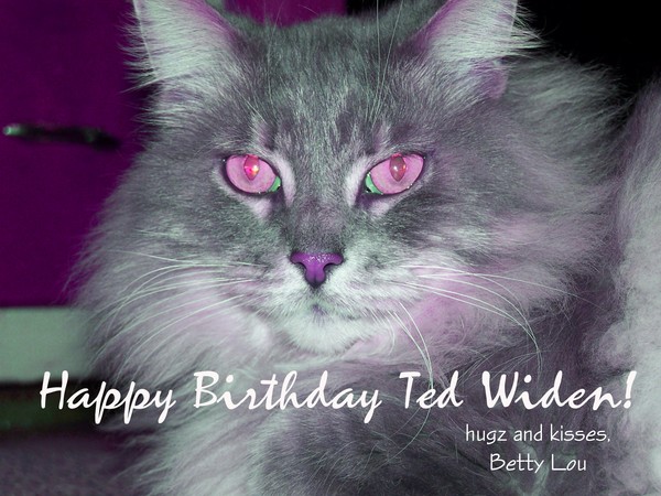 AW Friends wish BAADDD TED Happy Birthday!