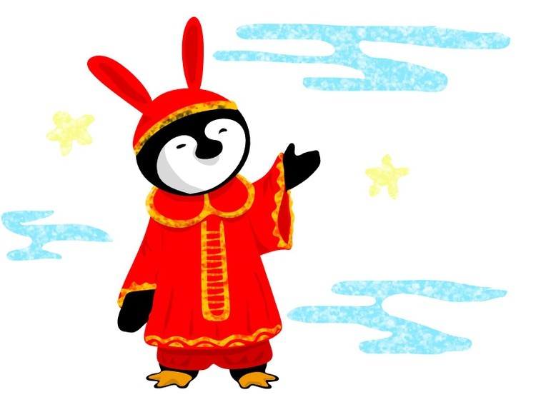 Chinese Penguin Rabbit