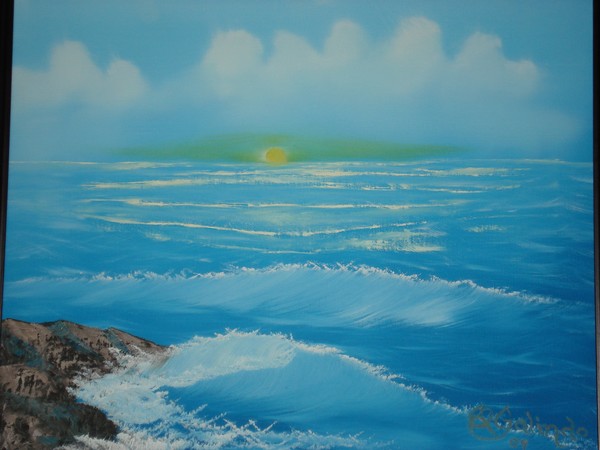 The sea.   (Sold)