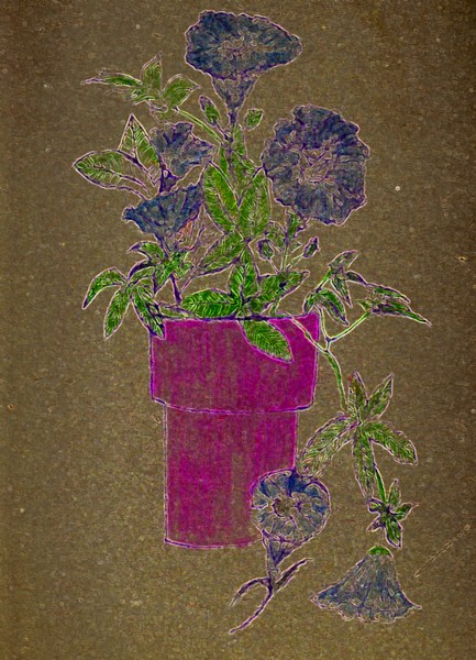 Flowers in a cup