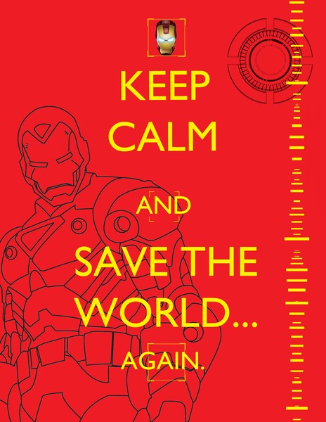 Keep calm and save the world!