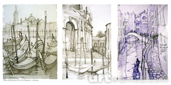 Drawings from Venice